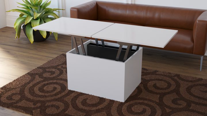 Coffee Table cum Convertible Dining Table